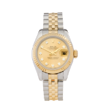 2006 Rolex DateJust 26 Diamond Stainless Steel & Yellow Gold - 179173