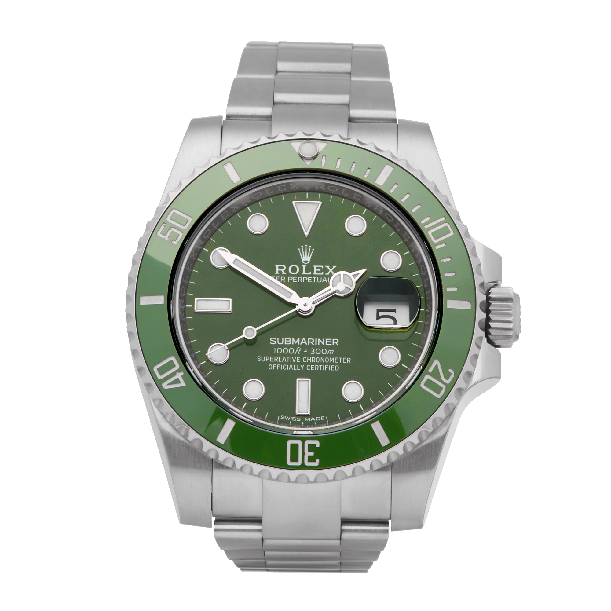 2017 Rolex Submariner Date Hulk Stainless Steel - 116610LV - Image 2 of 9