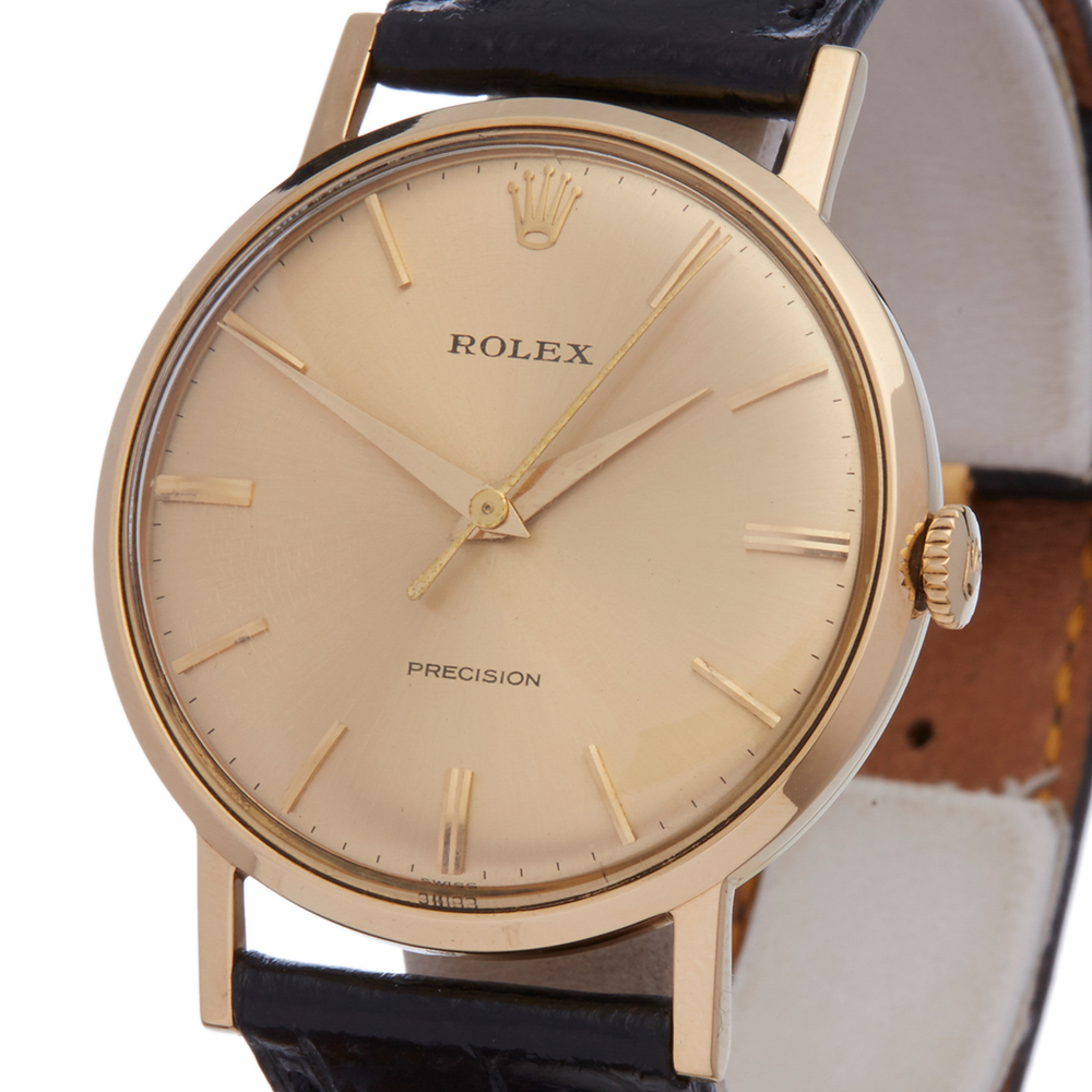 1963 Rolex Precision 34 18k Yellow Gold - 9708 - Image 8 of 9