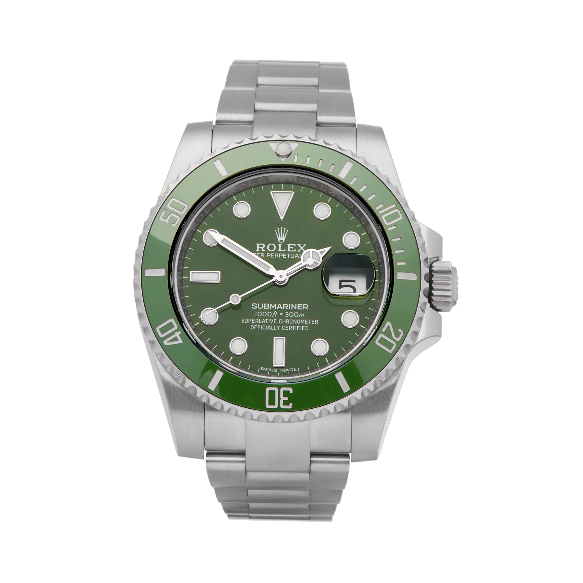 2017 Rolex Submariner Date Hulk Stainless Steel - 116610LV - Image 9 of 9