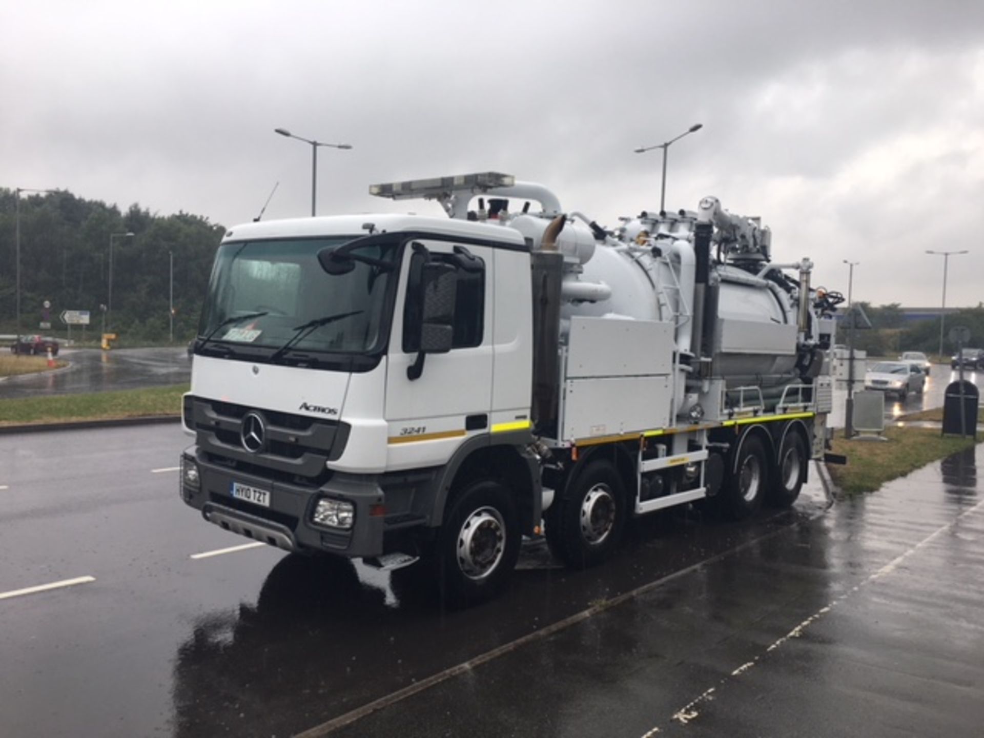 Mercedes Benz Actros 3541 8x4. Euro5