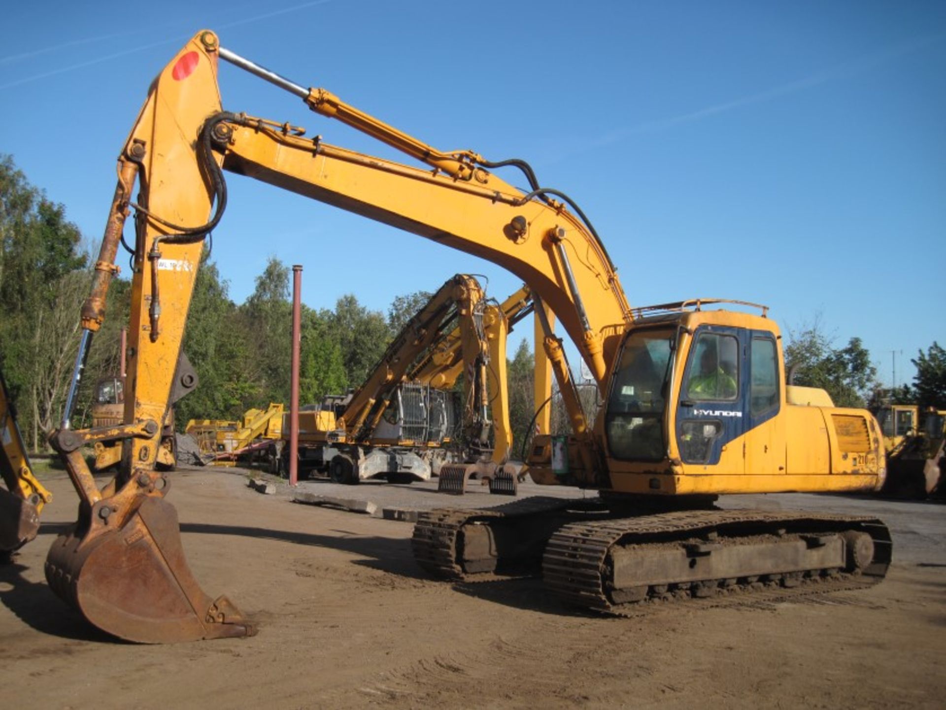 Hyundai 210 Excavator