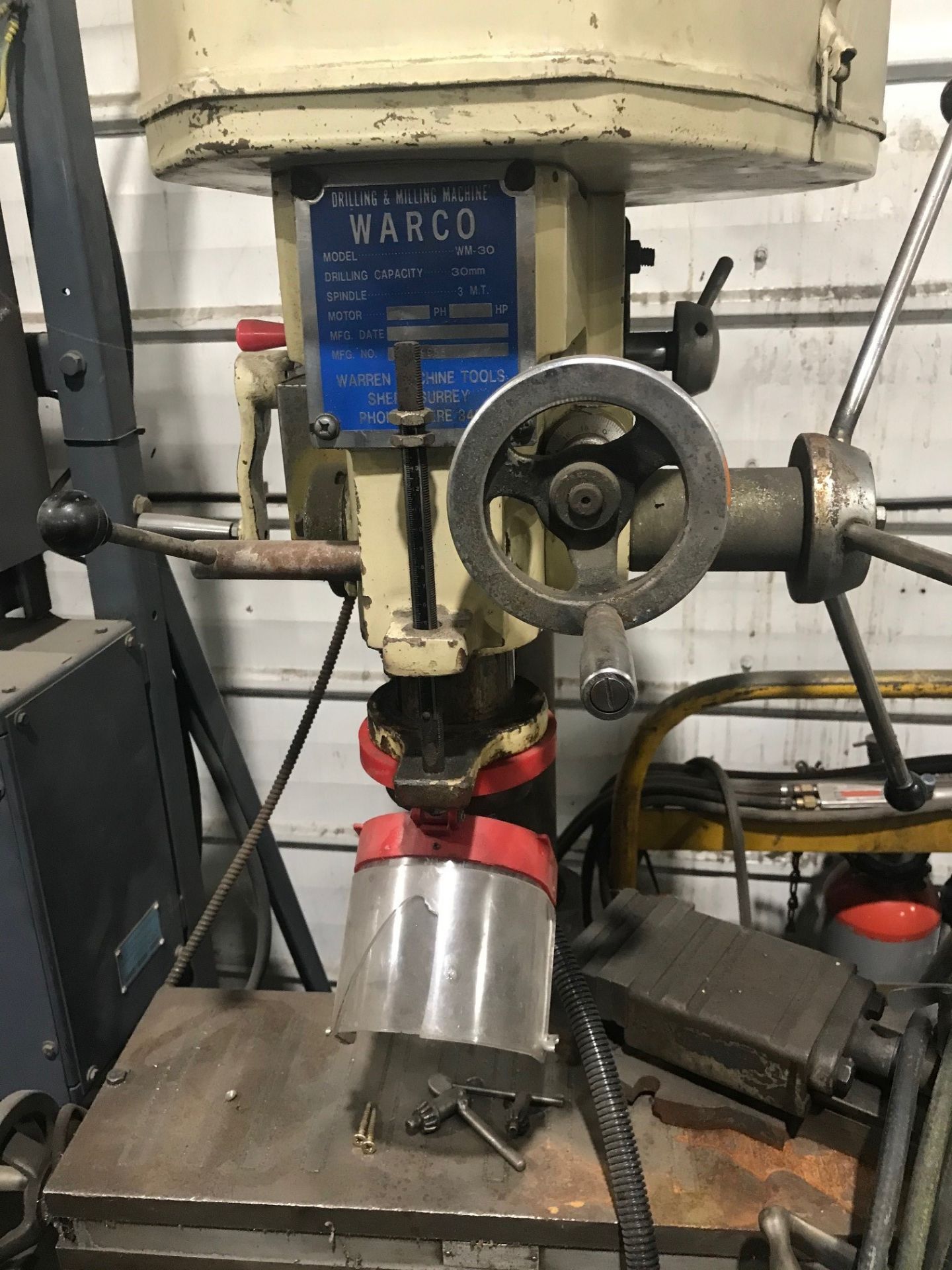 WARCO milling and drilling machine