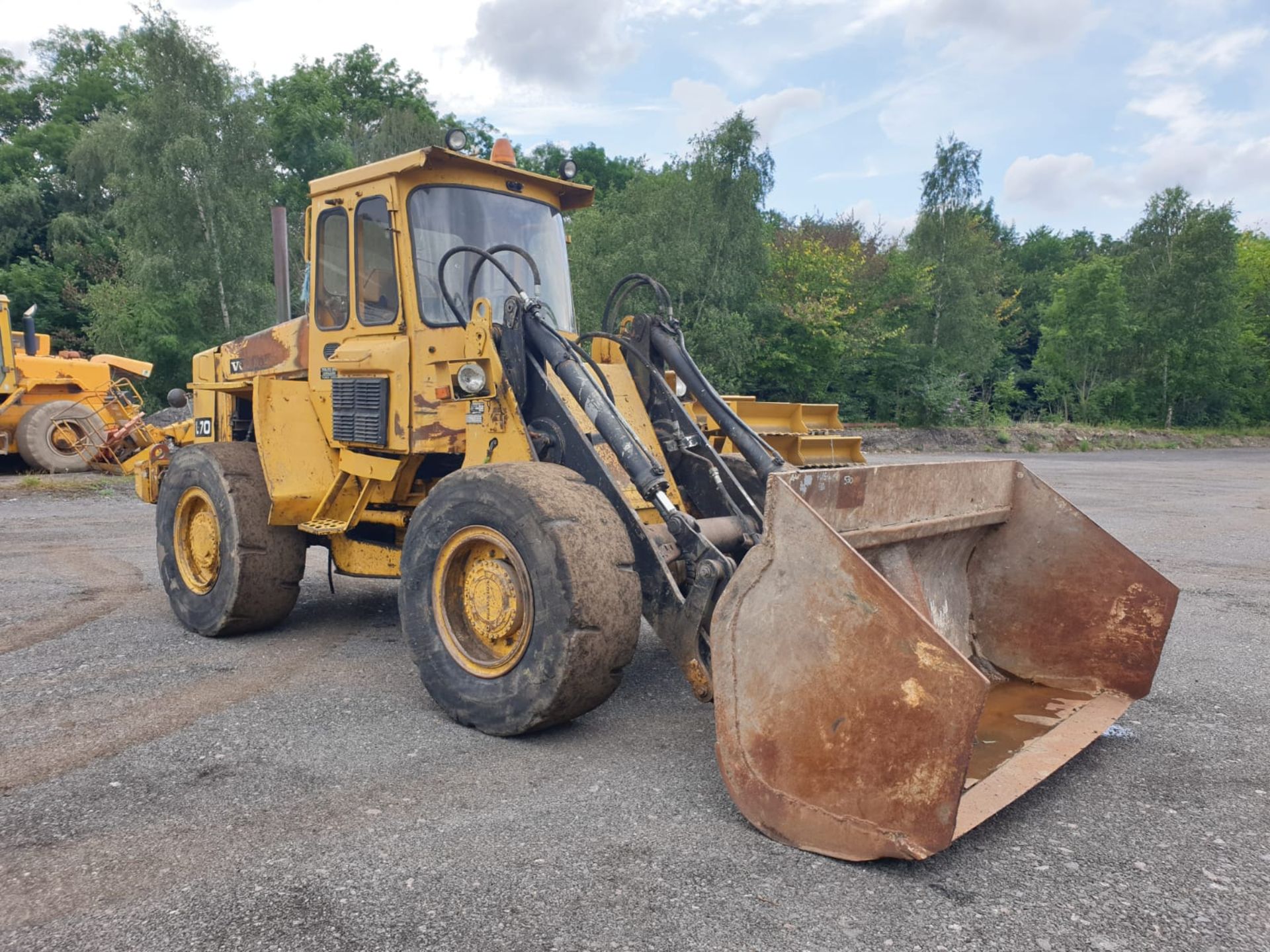 1991 Volvo L70 Loading Shovel