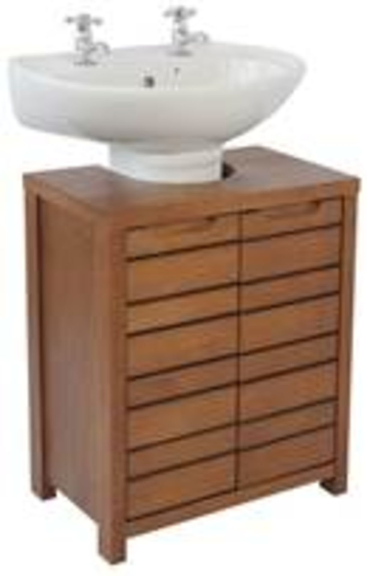 Bathroom cabinet with underbasin