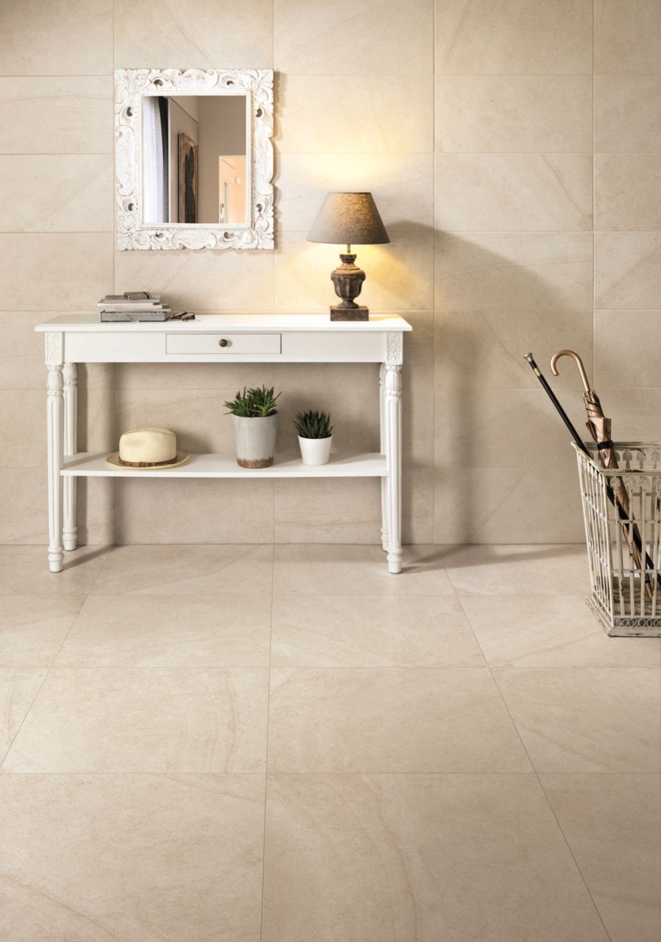 Maison Blanc 8.5MM 60X30CM High Quality Italian Porcelain tiles 2 pallets - Image 3 of 3