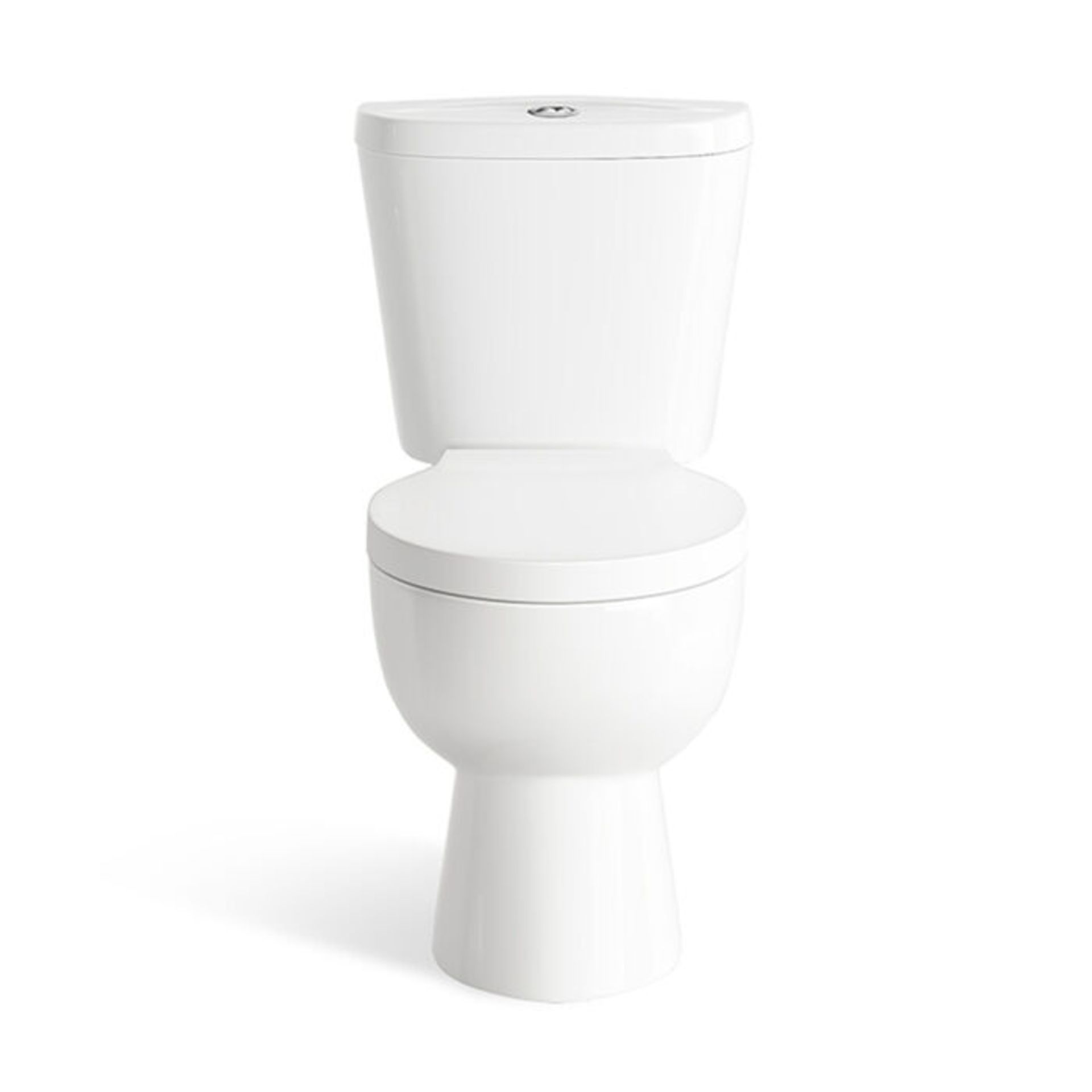 Close Coupled Toilet. We love this because it is simply great value! Made from White Vitreous ... - Image 2 of 2