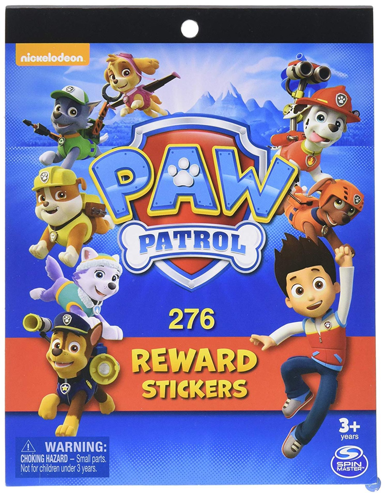 100 packs of Paw Patrol stickers by Spinmaster