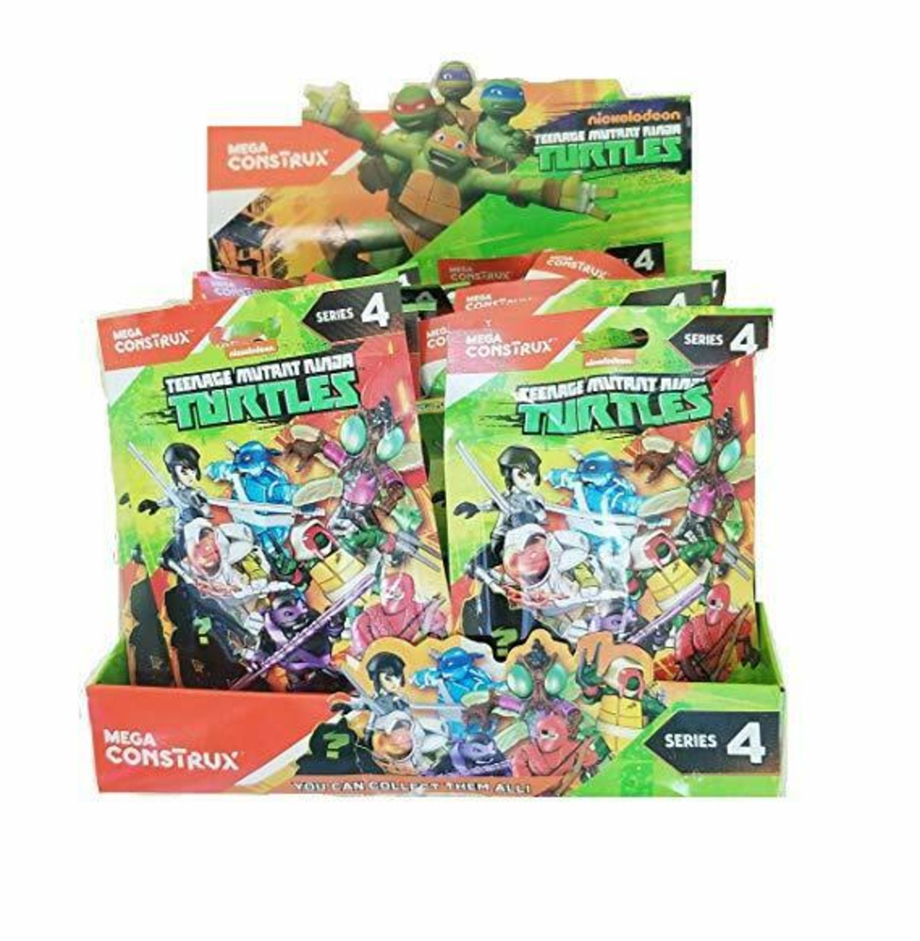 50pcs Official licensed TMNT ninja turtles Blind bags containing figures