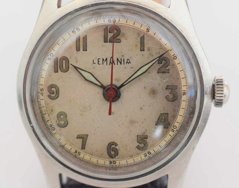 Vintage Lemania Military Style Watch - Image 7 of 7