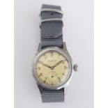 Cortebert Military Style Manual Wind Watch