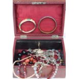 Jewellery Box Of Costume jewelley