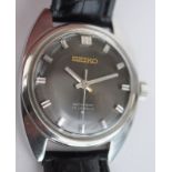 Vintage Seiko 7061 Black Dial Watch