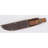 William Rodgers 'I Cut My Way' Knife And Sheath