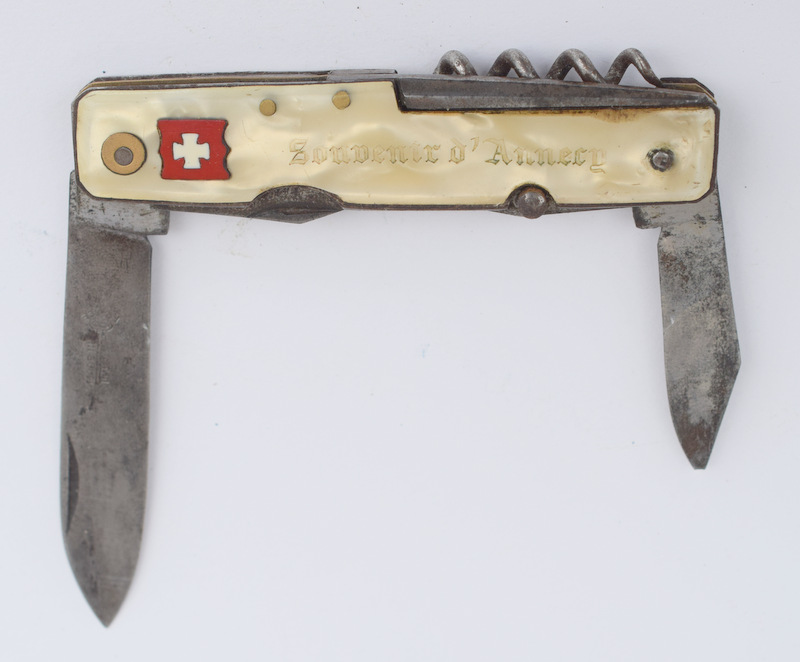 Vintage Swiss Folding Multi-Bladed Knife - Image 2 of 4