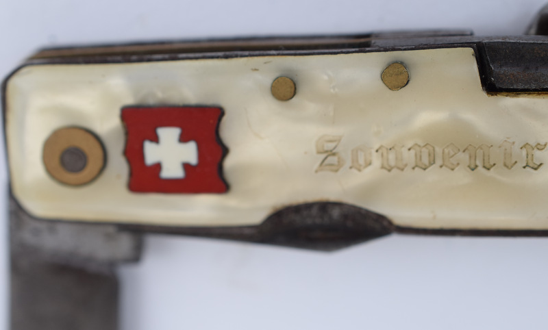 Vintage Swiss Folding Multi-Bladed Knife - Image 3 of 4