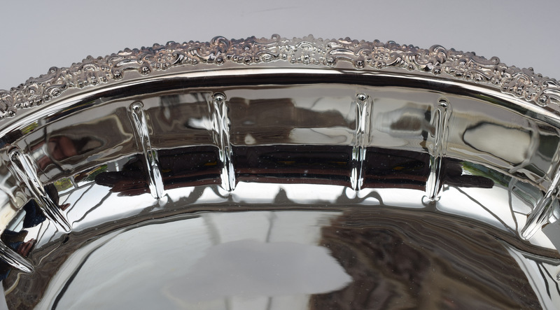 Large Solid Silver Tureen - Image 5 of 6