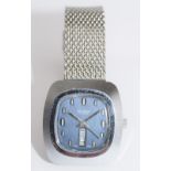 Sicura Dress Watch With Blue Dial