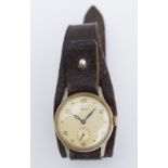 Alpine Vintage Military Style Watch With Compass On Strap