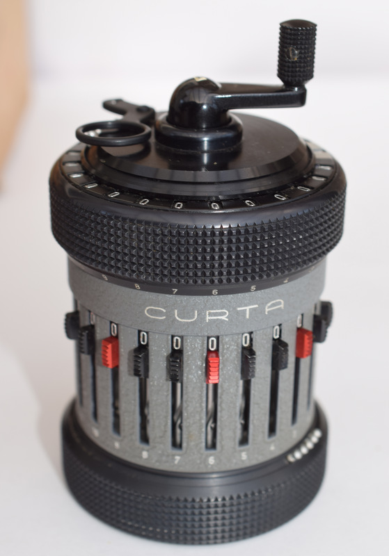 Rare Curta Calculator Series 2 In Original Box Working