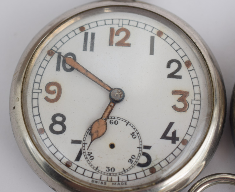 3 Military GSTP Pocket Watches AF - Image 2 of 5