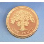 1987 Brilliant Uncirculated One Pound Coin