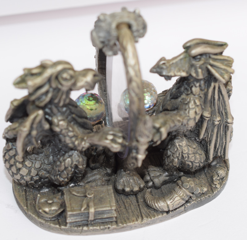 Pewter Dragon 'The Looking Glass' Figurine - Image 3 of 4