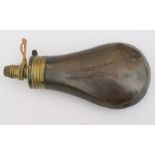 Sykes Patent Gunpowder Flask