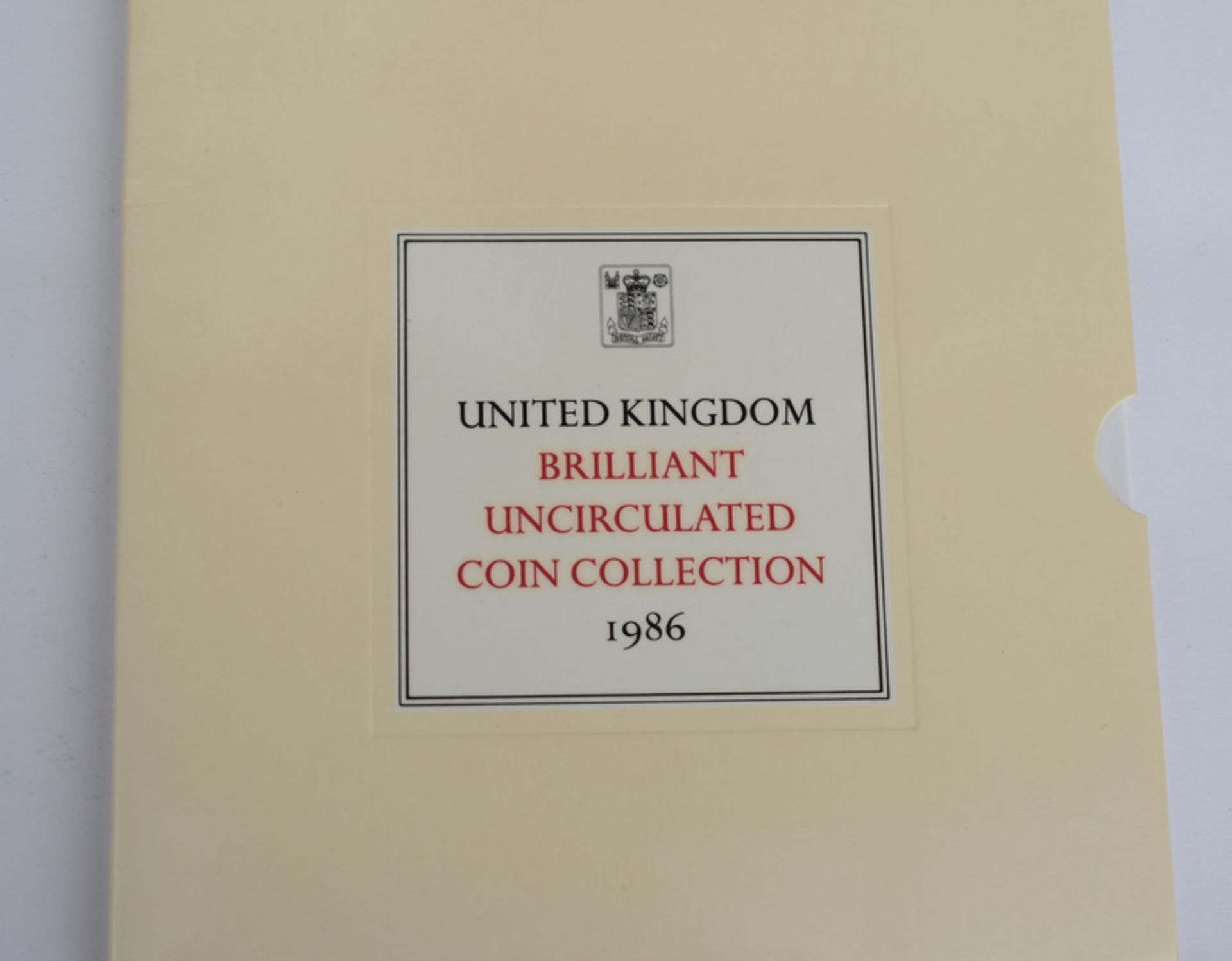 1986 UK Brilliant Uncirculated Coin Set - Image 3 of 4