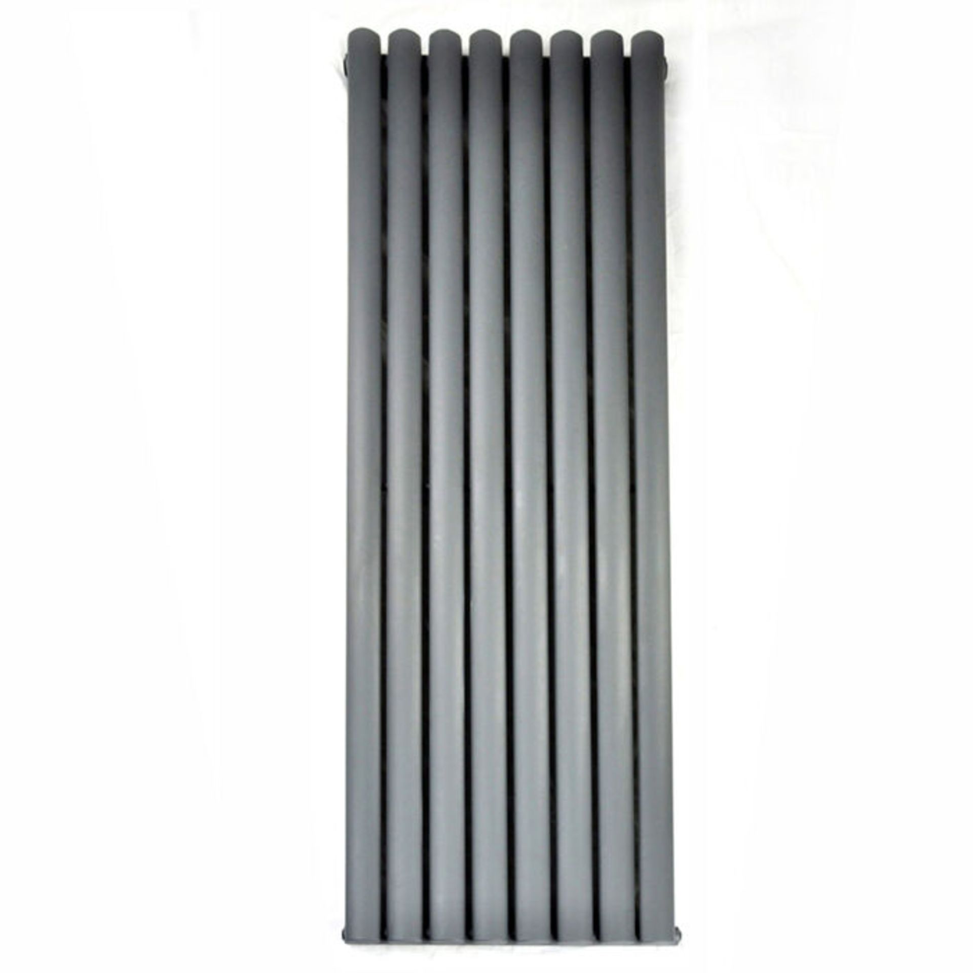 (PM22) 1600x480mm Anthracite Double Oval Tube Vertical Premium Radiator. RRP £449.99. Our enti... - Image 3 of 4