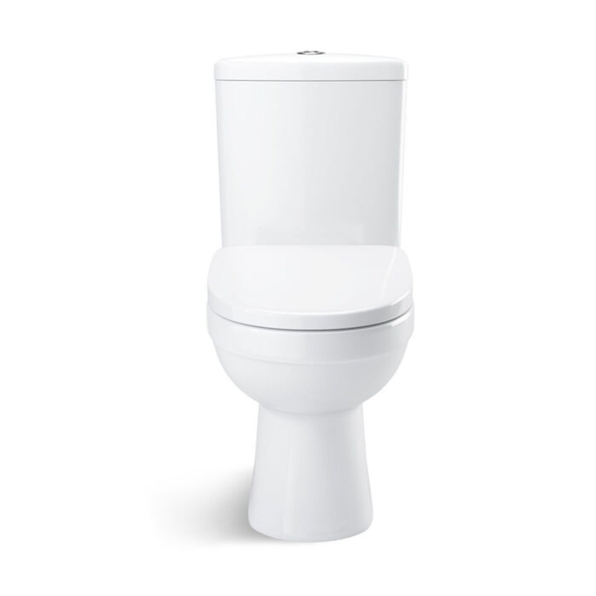 (PM3) Sabrosa II Close Coupled Toilet & Cistern inc Soft Close Seat Made from White Vitreous C... - Image 3 of 4