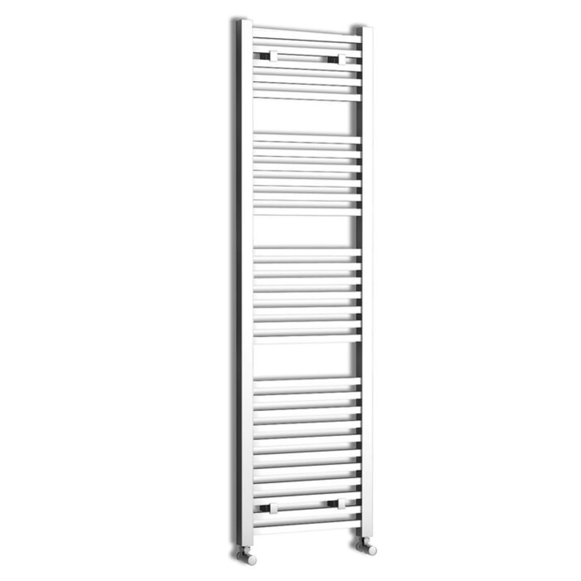 (PM24) 1600x450mm Chrome Square Rail Ladder Towel Radiator. RRP £399.99. Our Virginia Chrome S... - Image 3 of 3