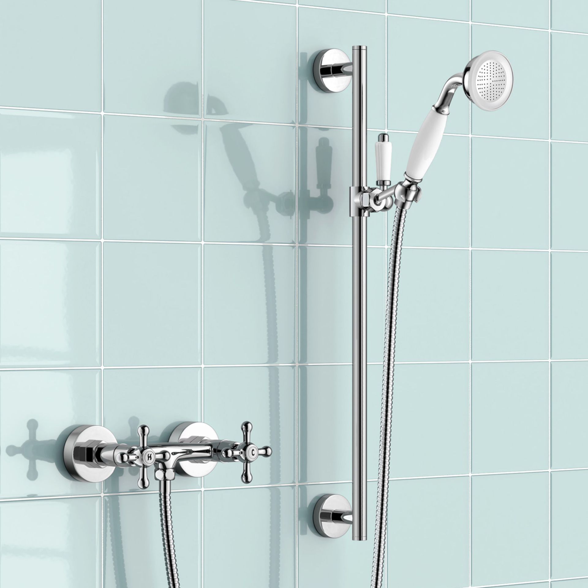 (CT226) Traditional Exposed Bar Mixer Kit Exposed design makes for a statement piece Traditional