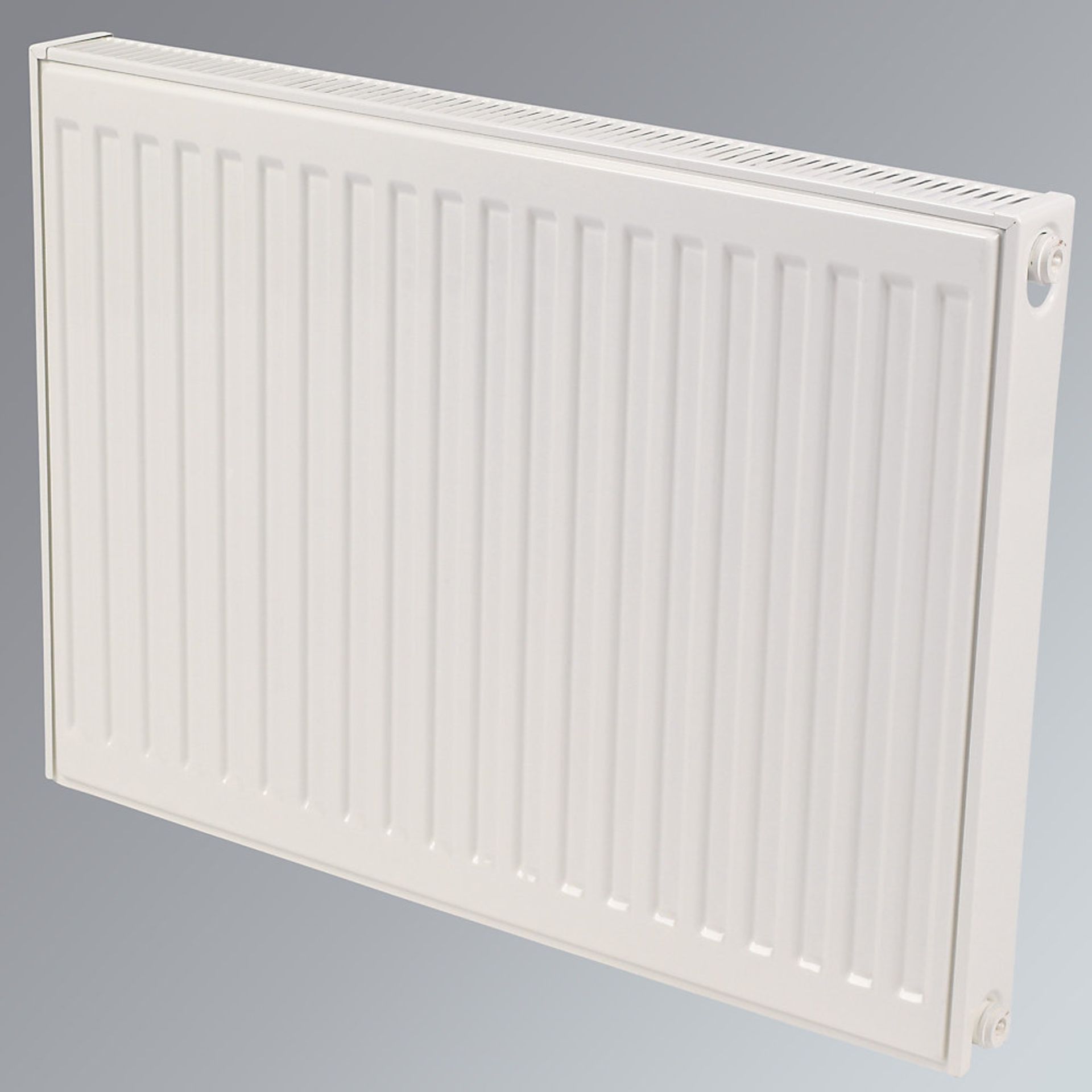 (J121) 600x700mm KUDOX PREMIUM TYPE 11 SINGLE-PANEL SINGLE CONVECTOR RADIATOR WHITE. Single co... - Image 2 of 2