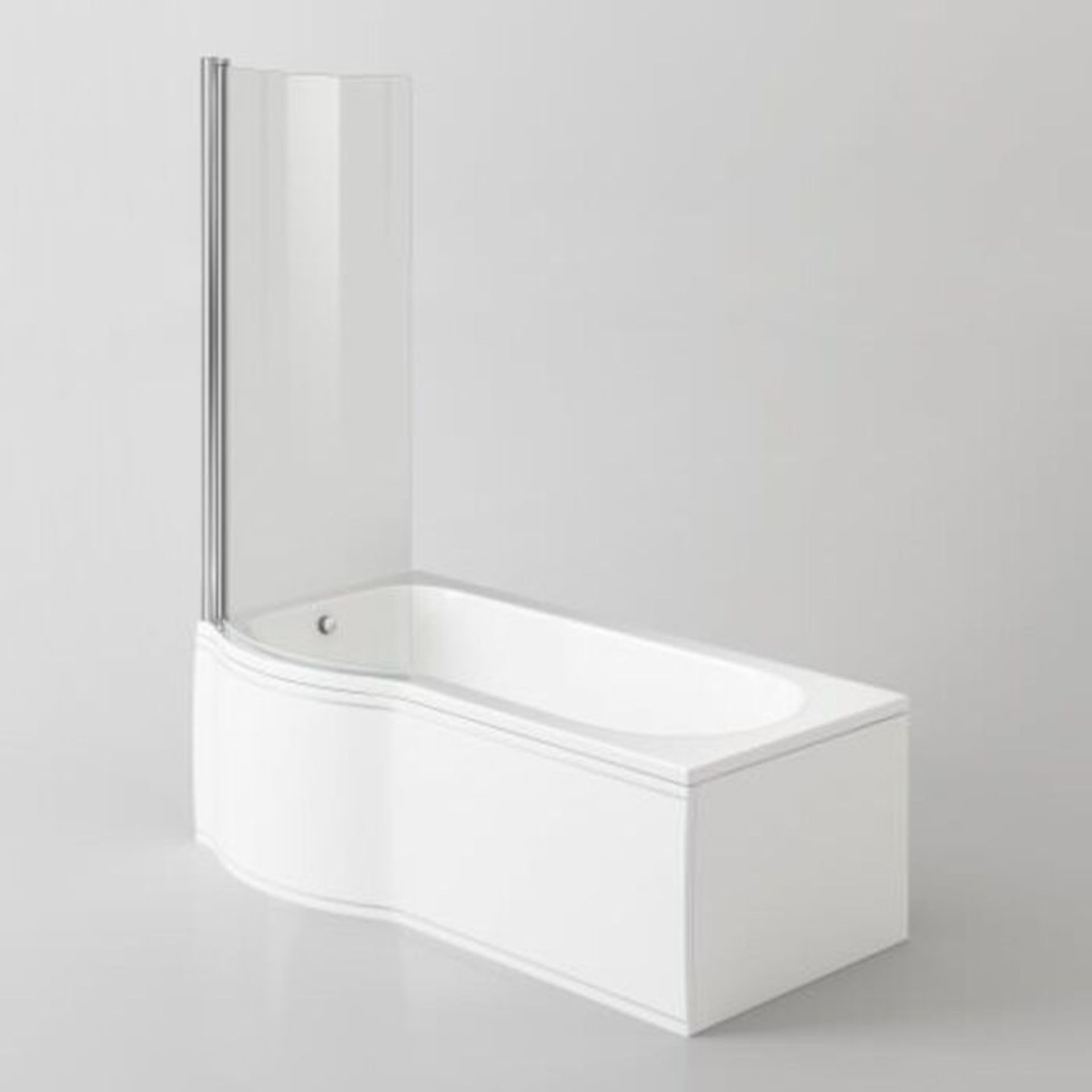 (J9) 1500x800mm - Left Hand P-Shaped Bath with Screen & Front Panel (Excludes End Panel). RRP ?... - Image 4 of 5