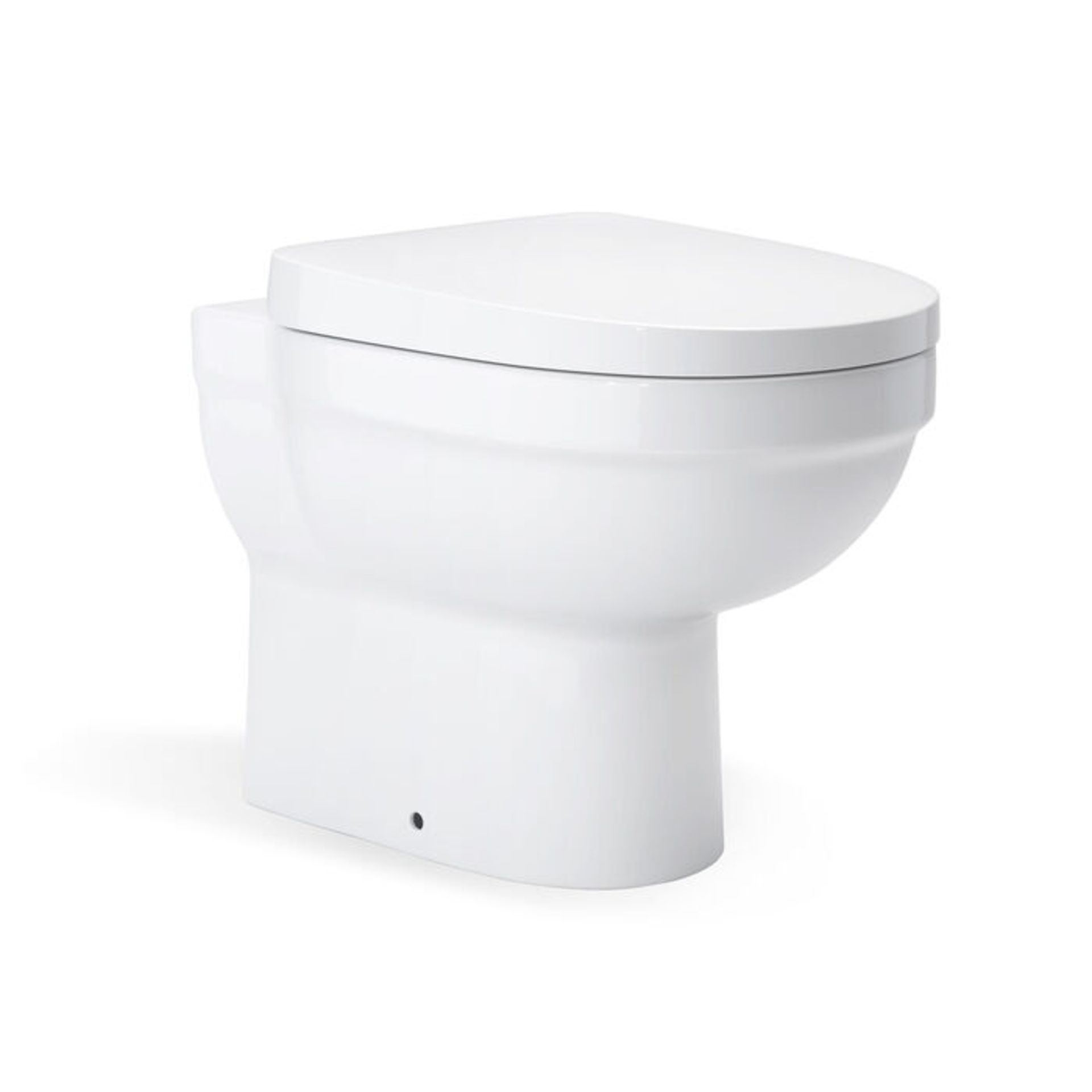 (J110) Sabrosa II Back to Wall Toilet inc Soft Close Seat Made from White Vitreous China and f... - Image 3 of 3
