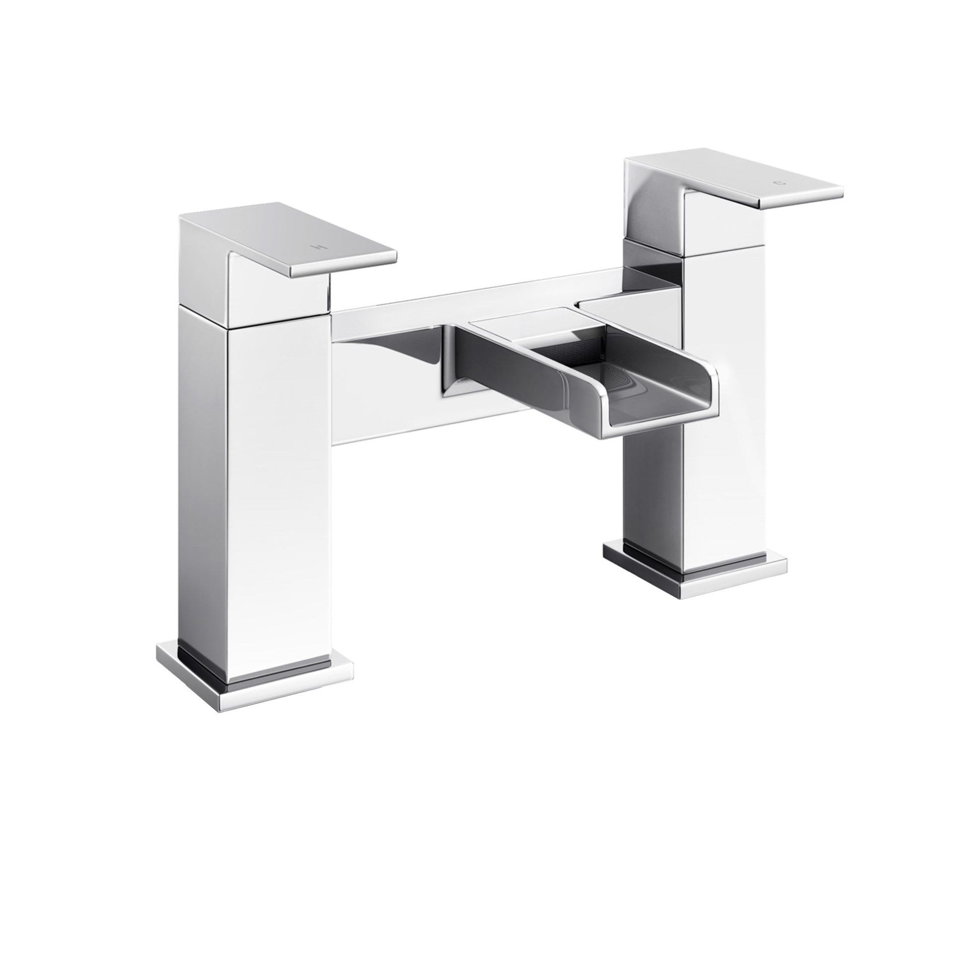 (LL58) Niagra II Waterfall Bath Mixer Taps. Chrome Plated Solid Brass 1/4 turn solid brass val... - Image 3 of 3