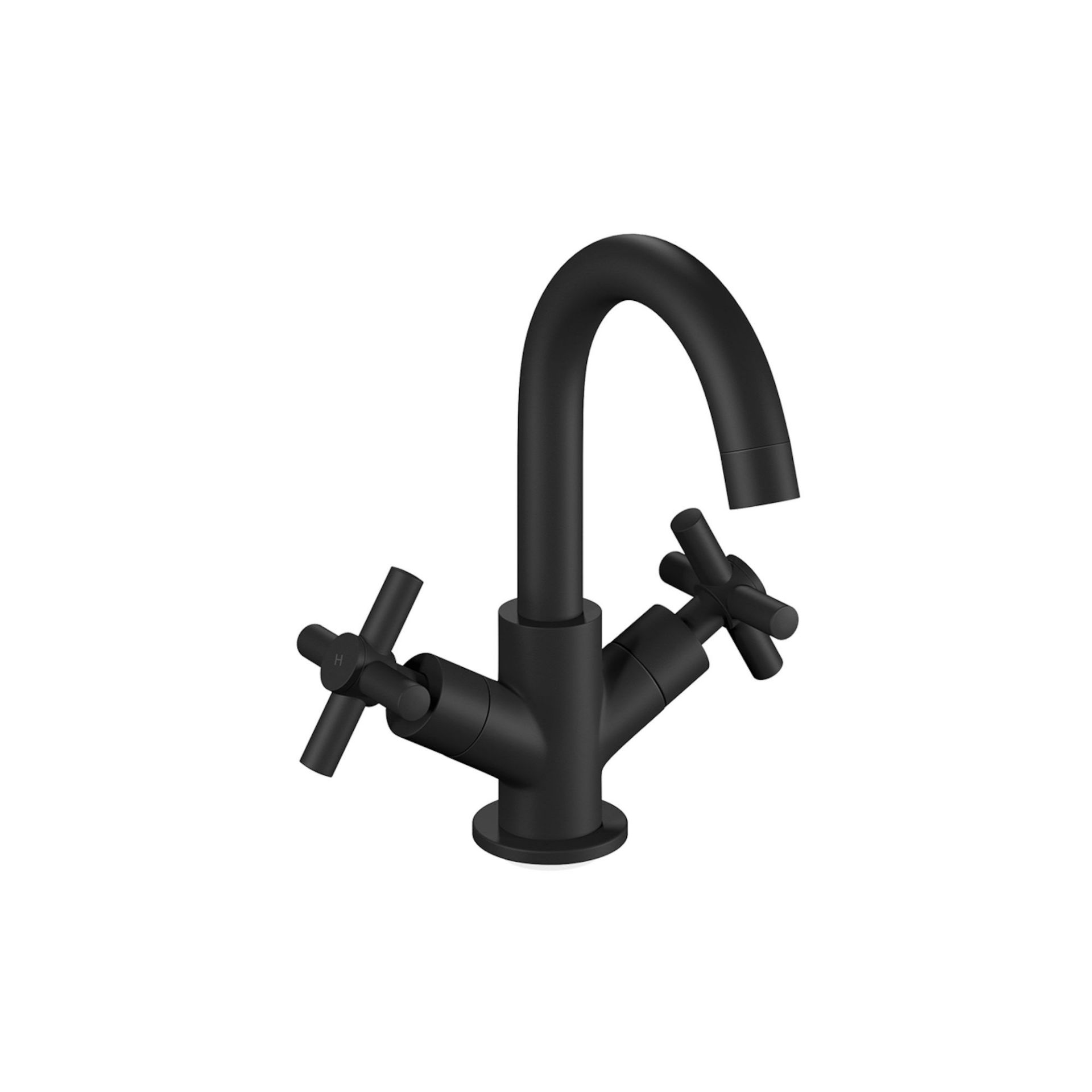 (PM1032) Austin Crosshead Black Sink Mixer Tap Luxurious sleek matte finish Manufactured from... - Image 2 of 3