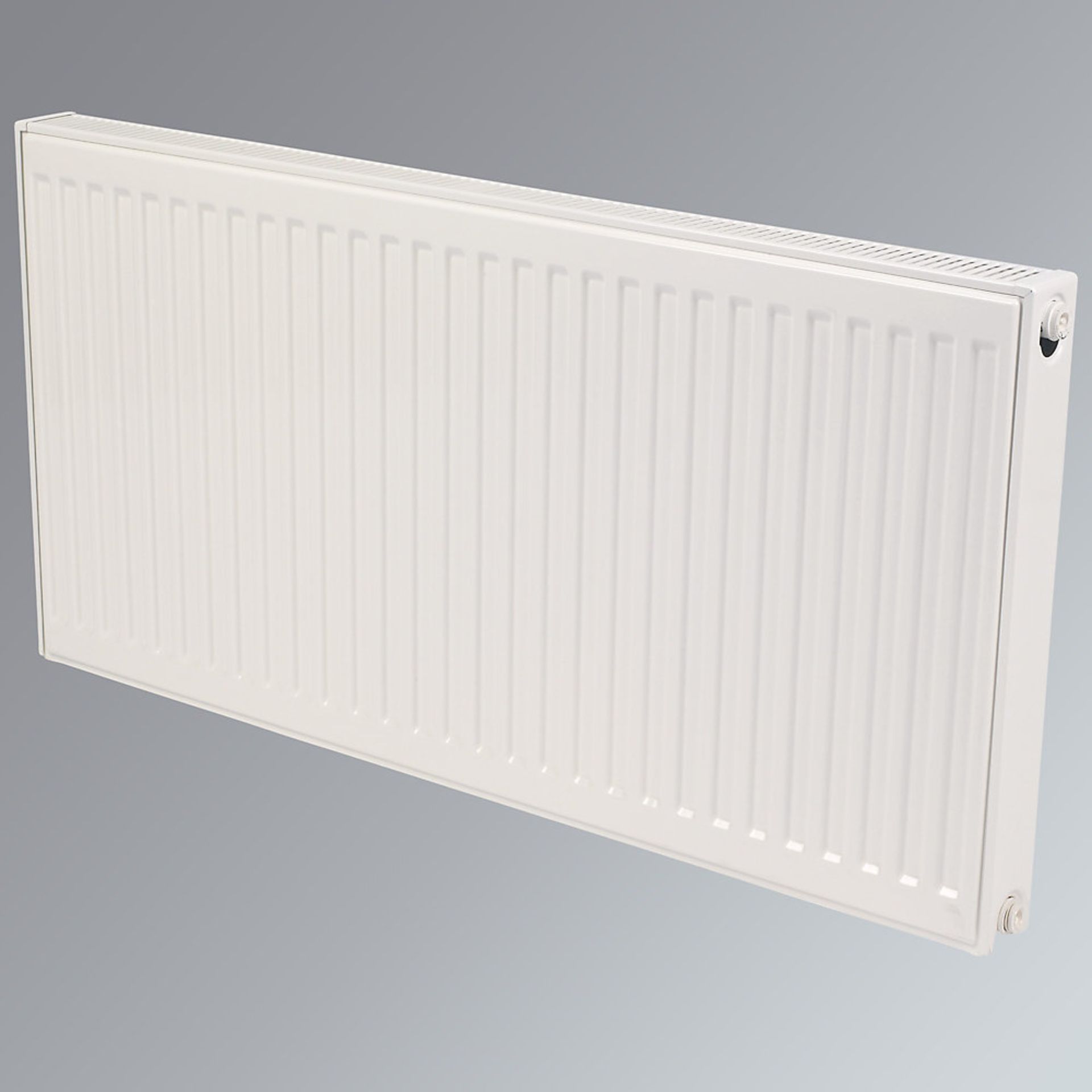 (RK1003) 700 X 1200MM TYPE 21 DOUBLE-PANEL PLUS SINGLE CONVECTOR RADIATOR WHITE. High perform...