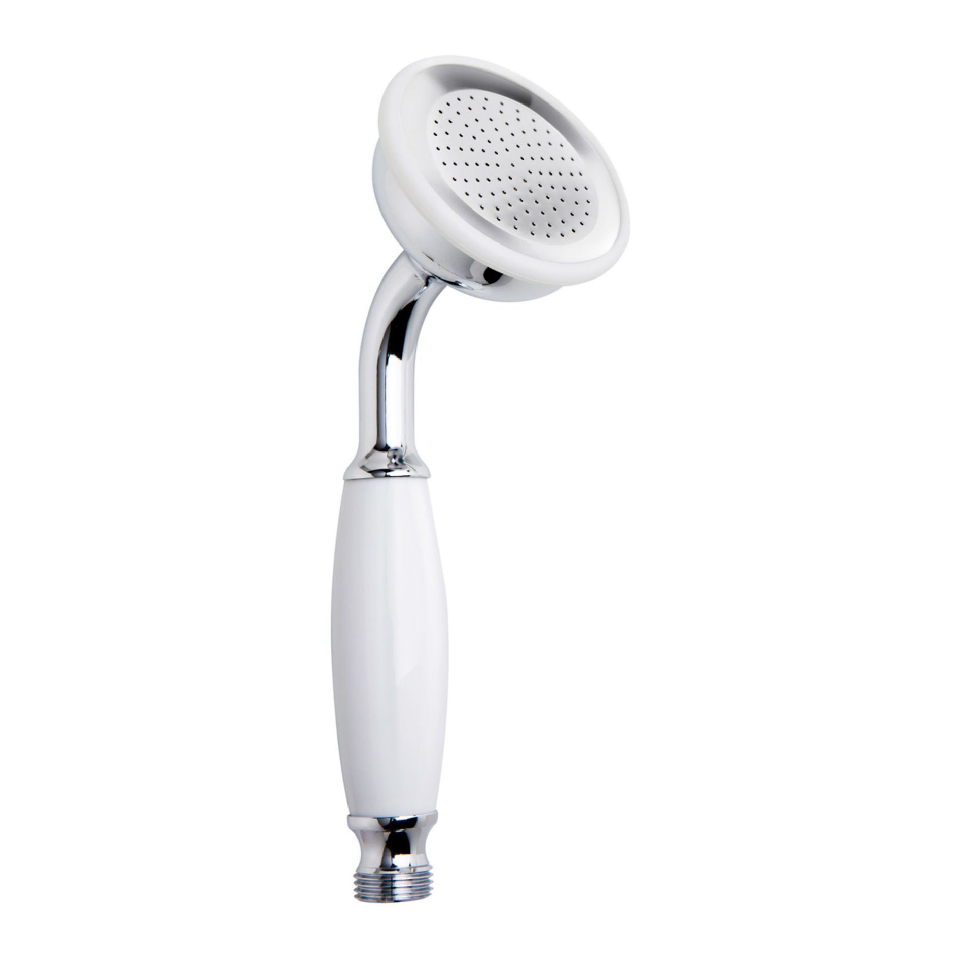 (YU1019) Traditonal Handheld Shower Head Vintage chrome effect handheld Easy clean anti-lime ...