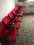 Conference chairs with armrests x 7