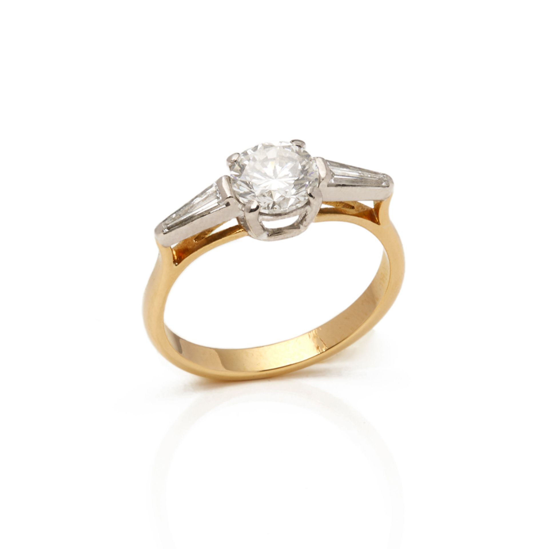 18k Yellow Gold Diamond Ring