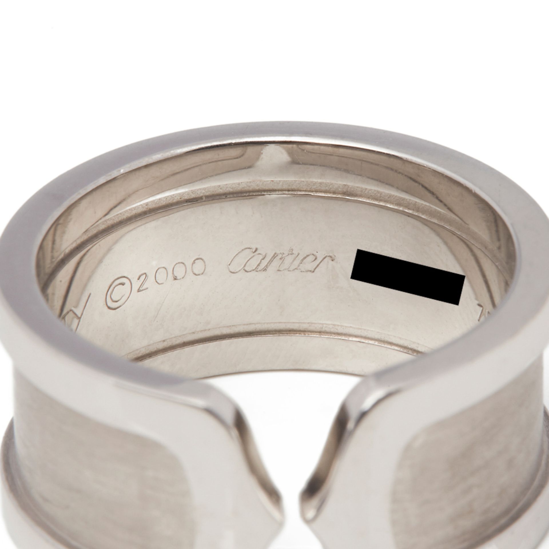 18k White Gold C De Cartier Ring - Image 15 of 22