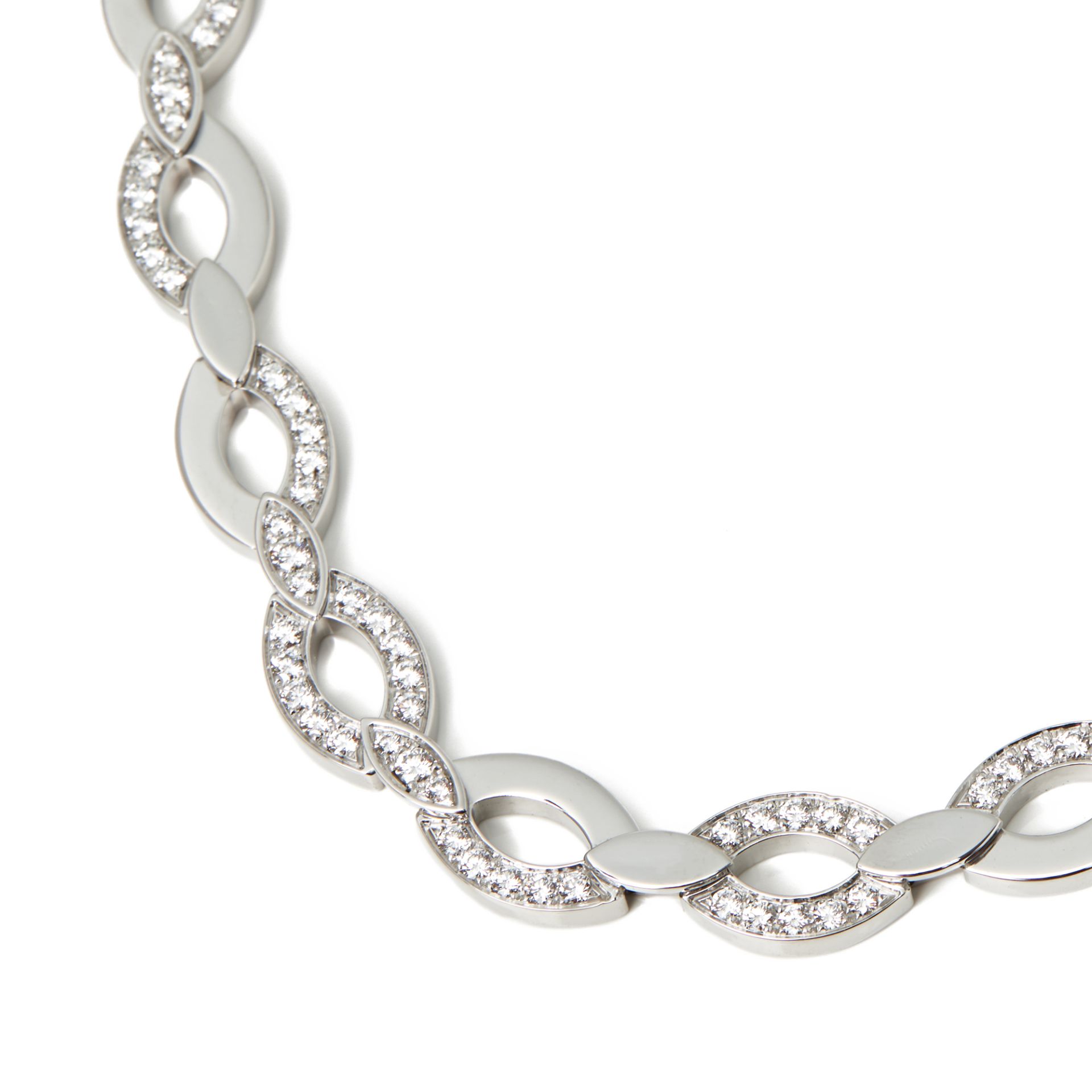 18k White Gold Diamond Diadea Necklace - Image 7 of 11