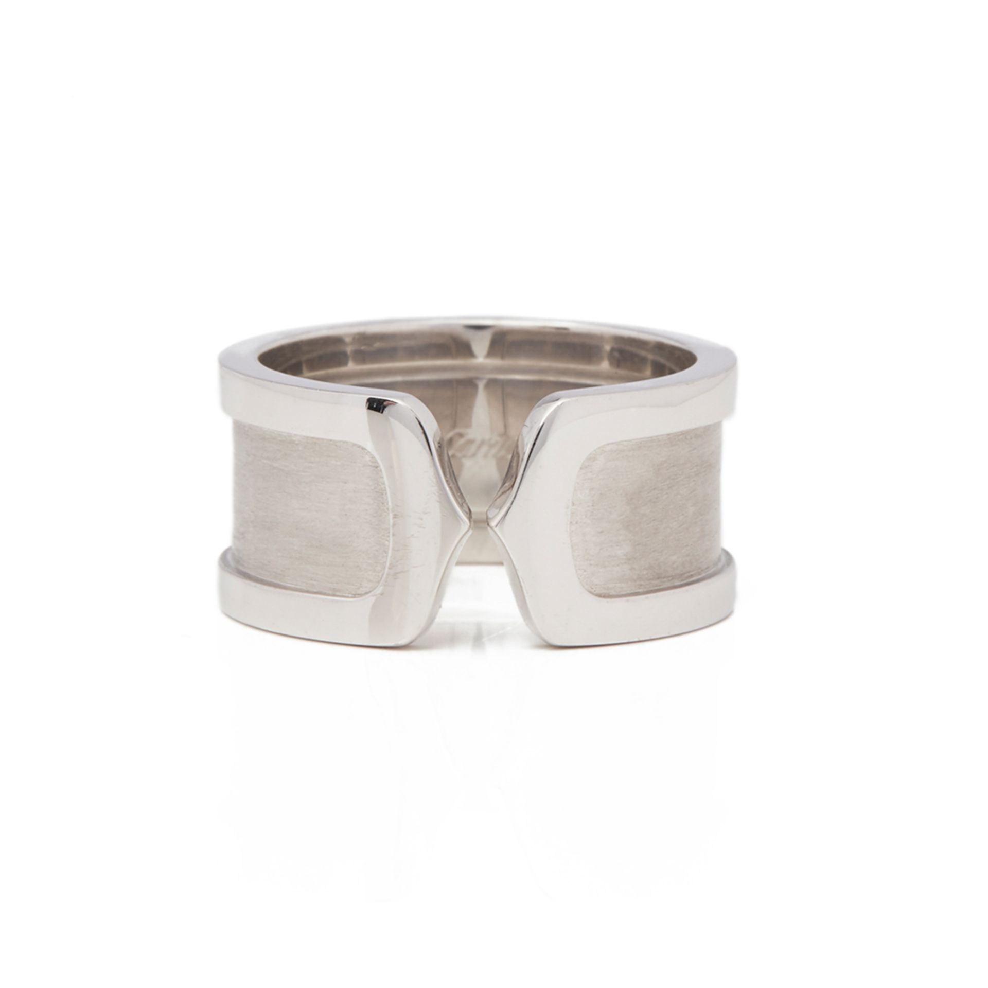 18k White Gold C De Cartier Ring - Image 21 of 22