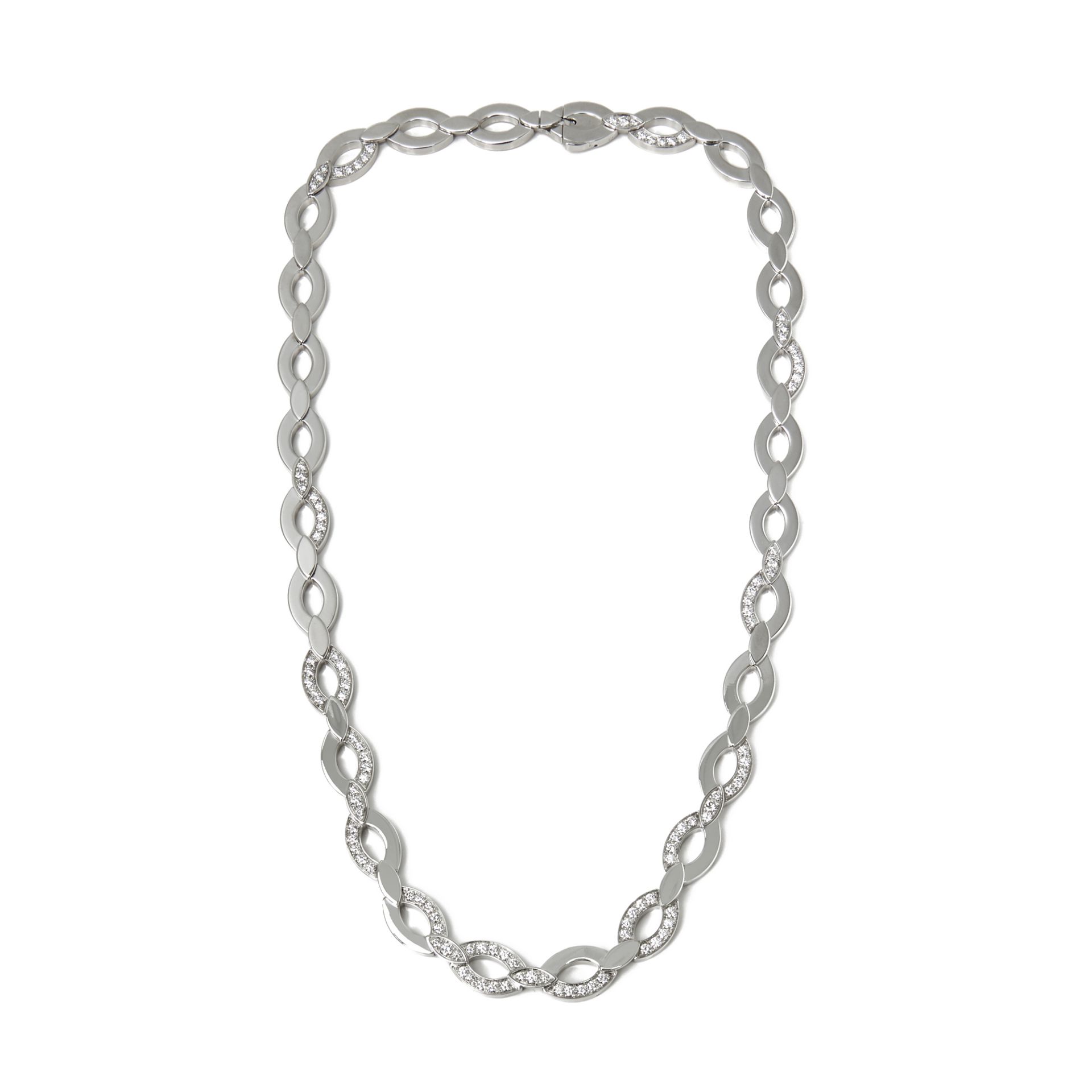 18k White Gold Diamond Diadea Necklace - Image 5 of 11