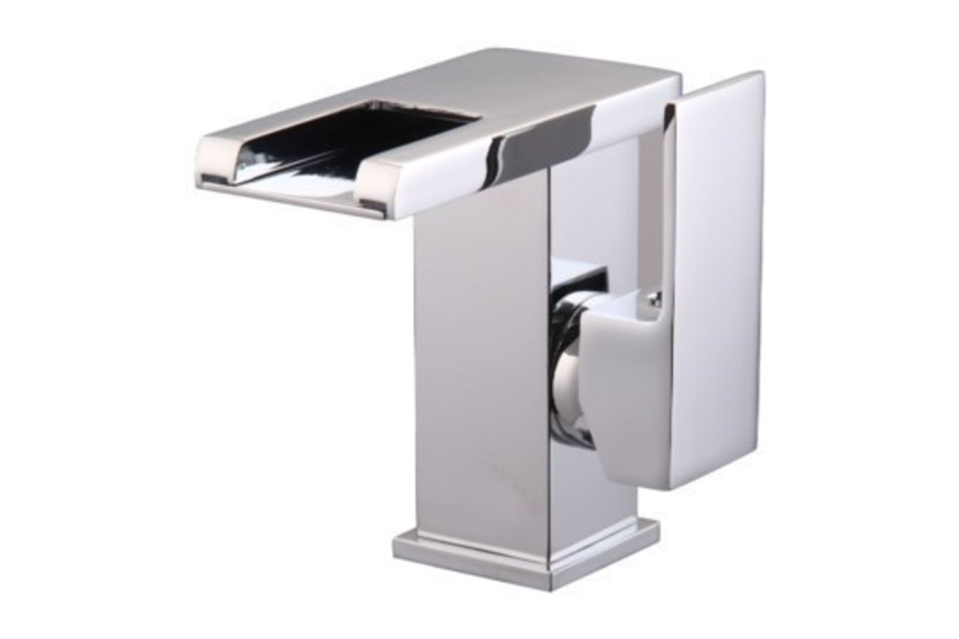 LED Waterfall Bathroom Basin Mixer Tap. RRP £229.99.Easy to install and clean. All copper mo... - Bild 2 aus 3