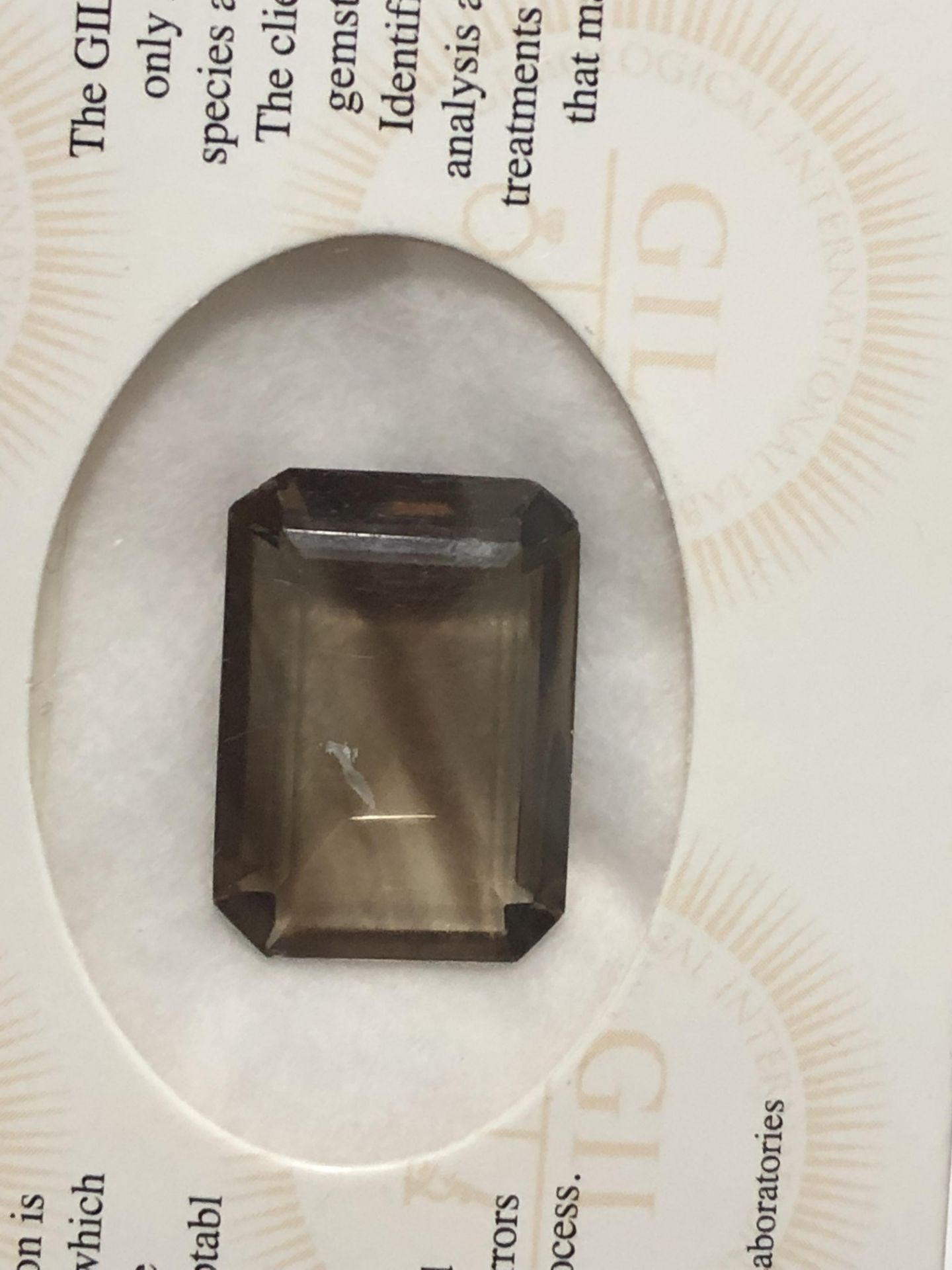17.52ct Natural Quartz with GIL Certificate - Image 4 of 6