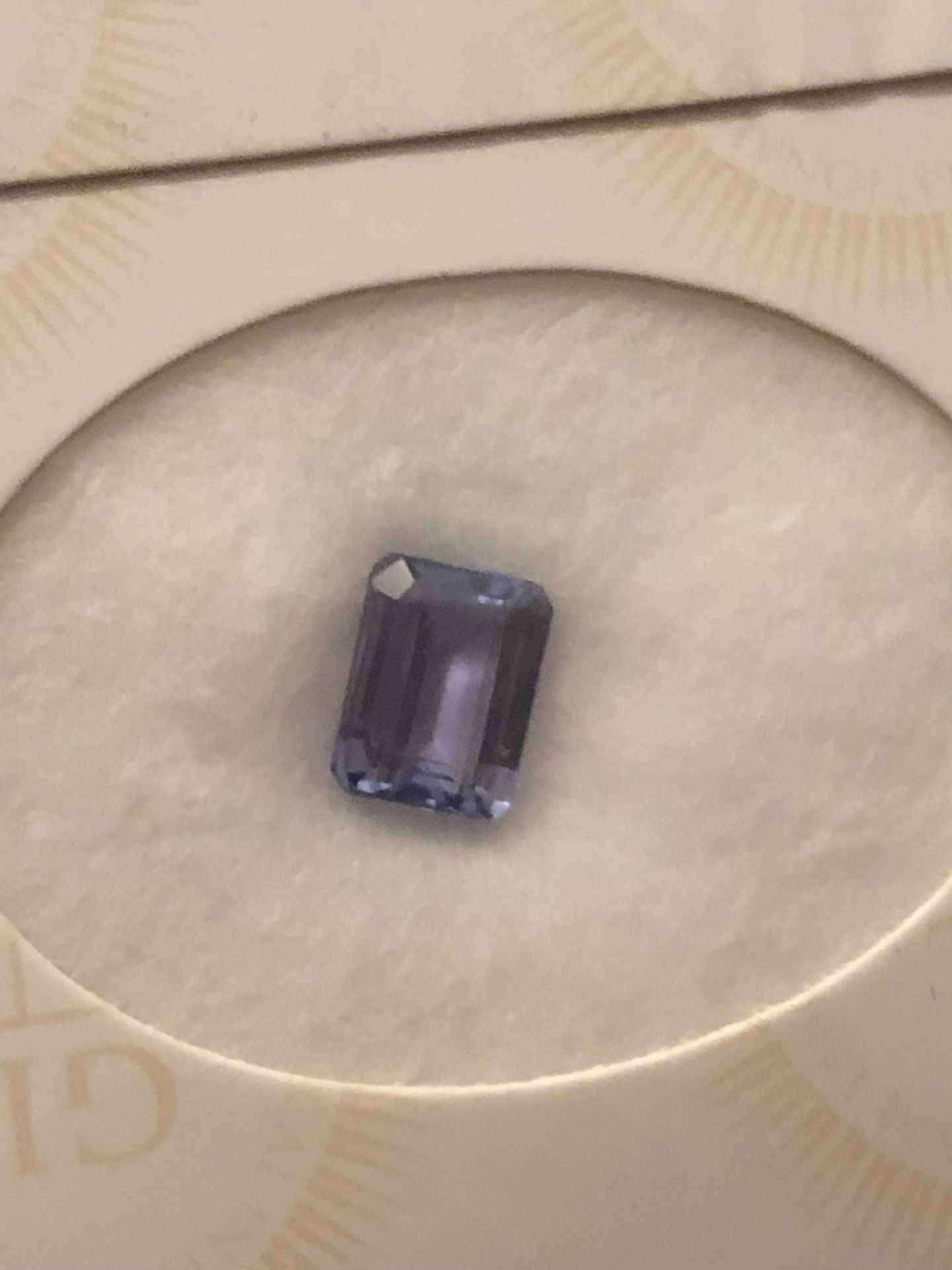 2.90ct Natural Tanzanite with GIL Certificate - Image 5 of 6