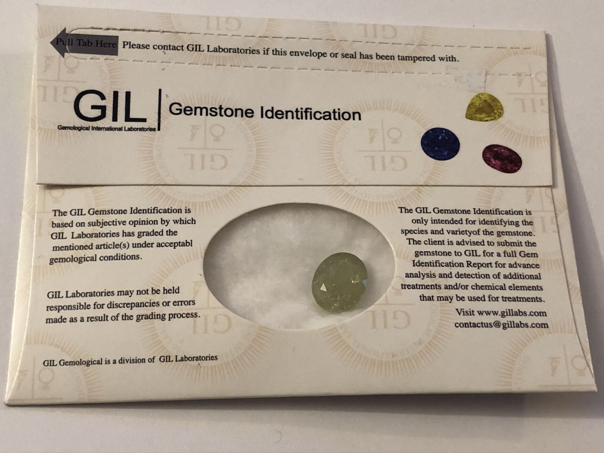 10.10ct Natural Garnet with GIL Certificate